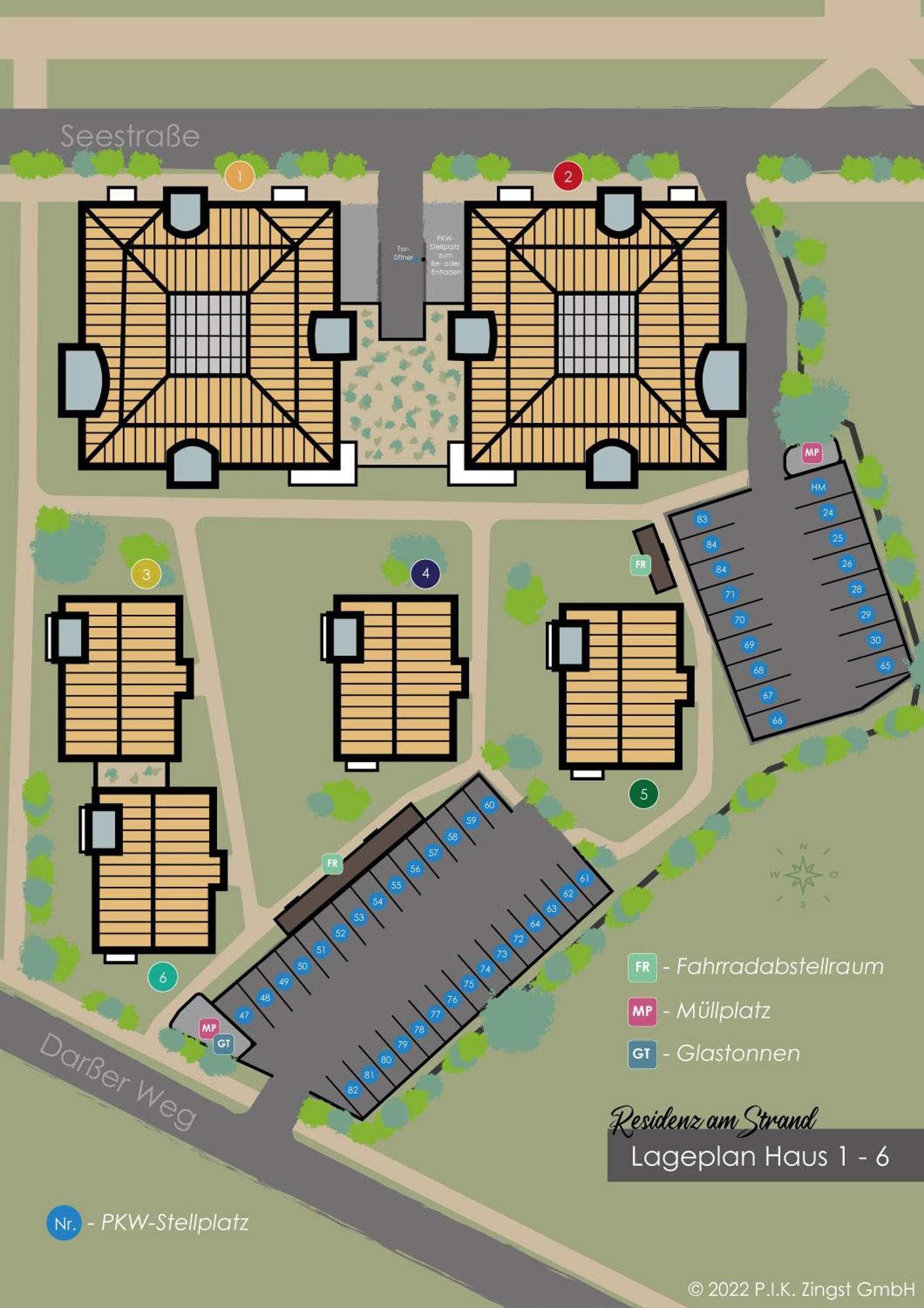 Residenz Am Strand Wohnung 2-46 زنغست المظهر الخارجي الصورة